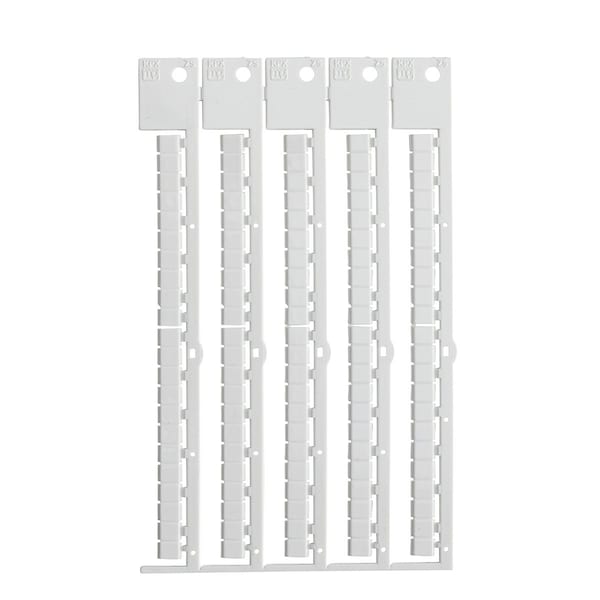 Terminal Block Tag Polycarbonate 5.00 mm H x 5.00 mm W Box of 2090 Pieces, 2090PK